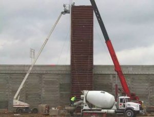 подъем бетона на высоту автокраном